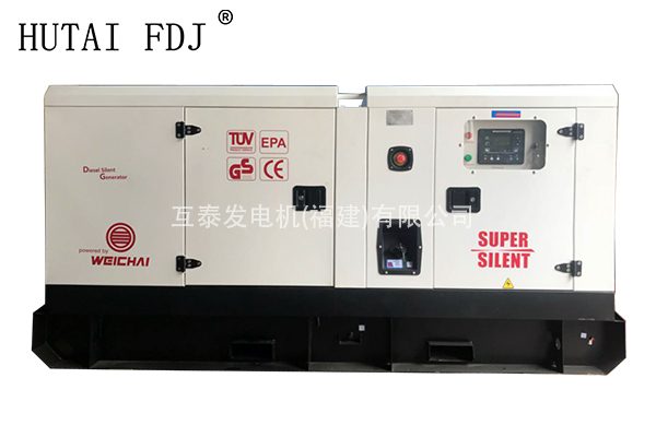 100KW潍柴动力柴油发电机组 125KVA静音发电机 WP6D132E200