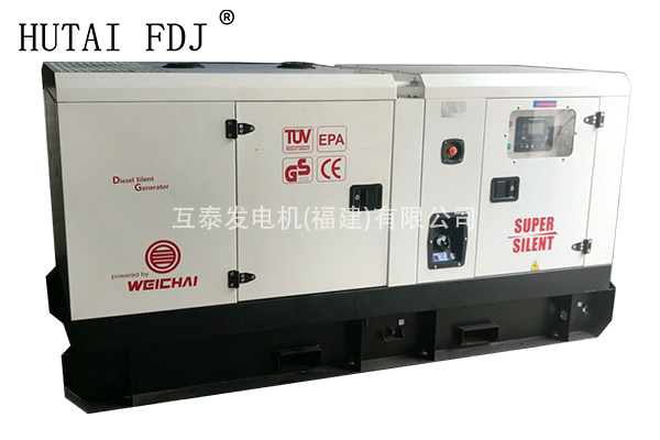 100KW潍柴动力柴油发电机组 125KVA静音发电机 WP6D132E200