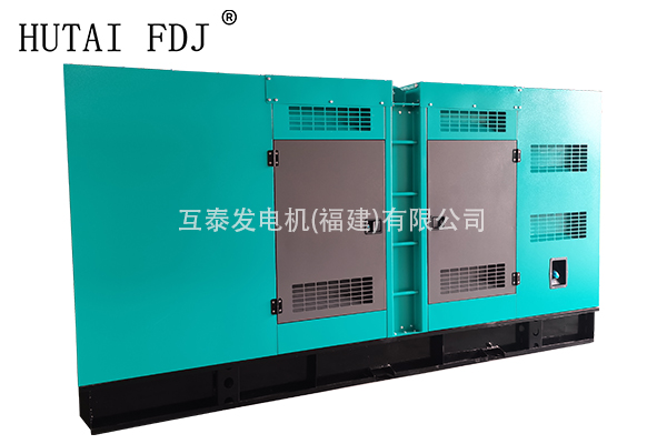 东风康明斯200KW静音柴油发电机组 250KVA互泰发电机 The diesel generator team